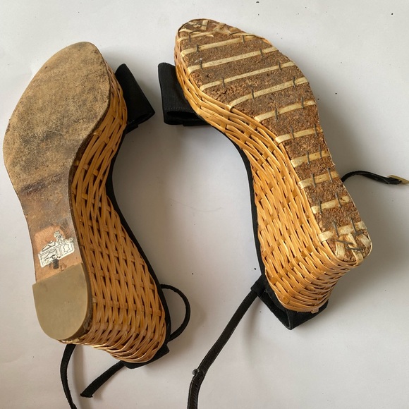 Vintage Wedge platform Sandals - Picture 4 of 4